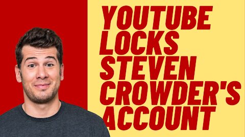 Crowder Suspended And Demonetized - More Big Tech Censorship