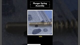 Firearm Gunsmithing: 1911 plunger spring assembly