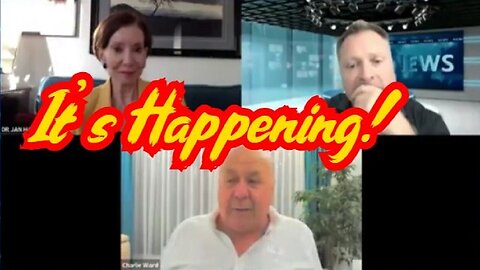 Dr. Jan Halper-Hayes & Charlie Ward: Trump Back ~ IT'S Happening!