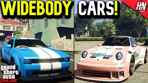 Top 10 Best Widebody Cars In GTA Online!