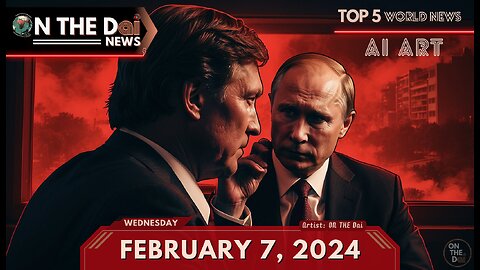 ⚡️BREAKING NEWS: Tucker Carlson Interviews Putin Amid Ukraine Conflict