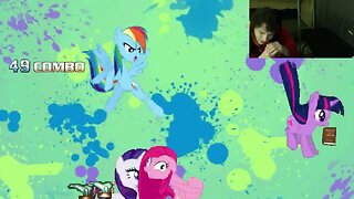 My Little Pony Characters (Twilight Sparkle, Rainbow Dash, And Rarity) VS Frankenstein In A Battle
