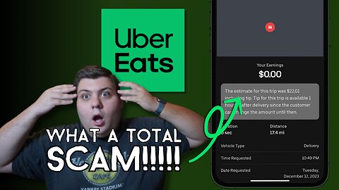 UberEats Driver EXPOSED Uber for Scamming Him on Order! AVOID THIS TRAP!! Doordash Grubhub