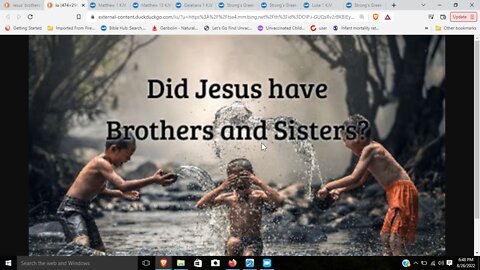 Jesus had brothers and sisters