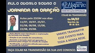 AULA ABERTA - CURSO UMA JORNADA EM ORAÇÃO - PROFESSOR HEITOR FILHO 04/07/2023