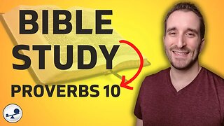 Proverbs 10 LIVE Bible Study ✝️ 📖