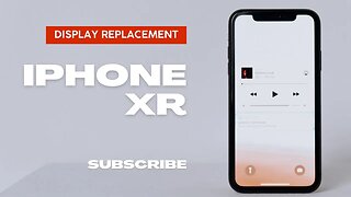 APPLE Iphone XR, screen display, replacement repair video