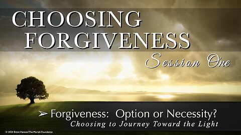 Choosing Forgiveness: Option Of Necessity?