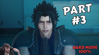 FF7 Crisis Core Reunion: Hard Mode 100% | Chapter 3 & Missable Achievements [Playthrough Part 4]