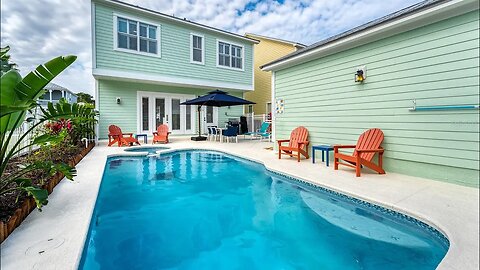 😍Casa Espectacular con piscina 🏡 de 4 habitaciones/3 1/2 baños en Reunion, Kissimmee FL☀️34747