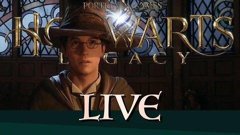 Scary Potter pt1 | Hogwarts Legacy | LIVE | Let's Play