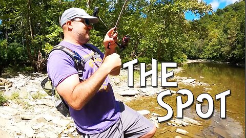 The Most INSANE spot of smallmouth fishing! (Ft - Cincy Fish Dudes)