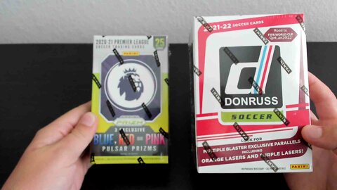 2021 Donruss soccer vs 2021 Prizm soccer card opening