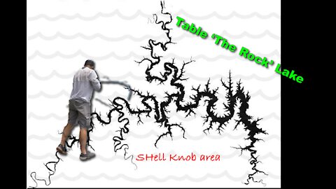 Table Rock Lake (Shell Knob area) May 12th