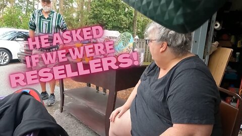 Do You Resell?? - 9 Yard Sales on Camera