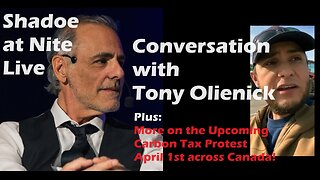 Shadoe at Nite Thurs March 14th/2024 A conversation with Tony Olienick (Coutts 4)