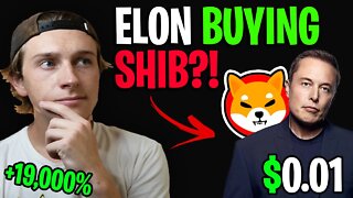 ELON MUSK BUYING SHIBA INU COIN?! WE ARE RICH🔥 SHIBA PRICE PUMP