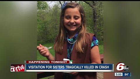 Visitation held for Clinton County sisters killed in crash