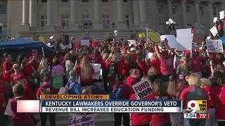 Kentucky lawmakers override veto