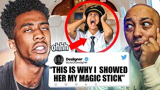 Desiigner Reveals Why He Exposed Himself On A Plane 😱