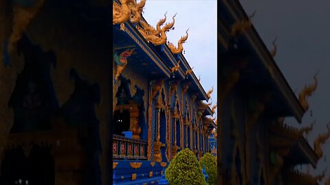 Wat Rong Suea Ten The Blue Temple Chiang Rai วัดร่องเสือเต้น 🇹🇭