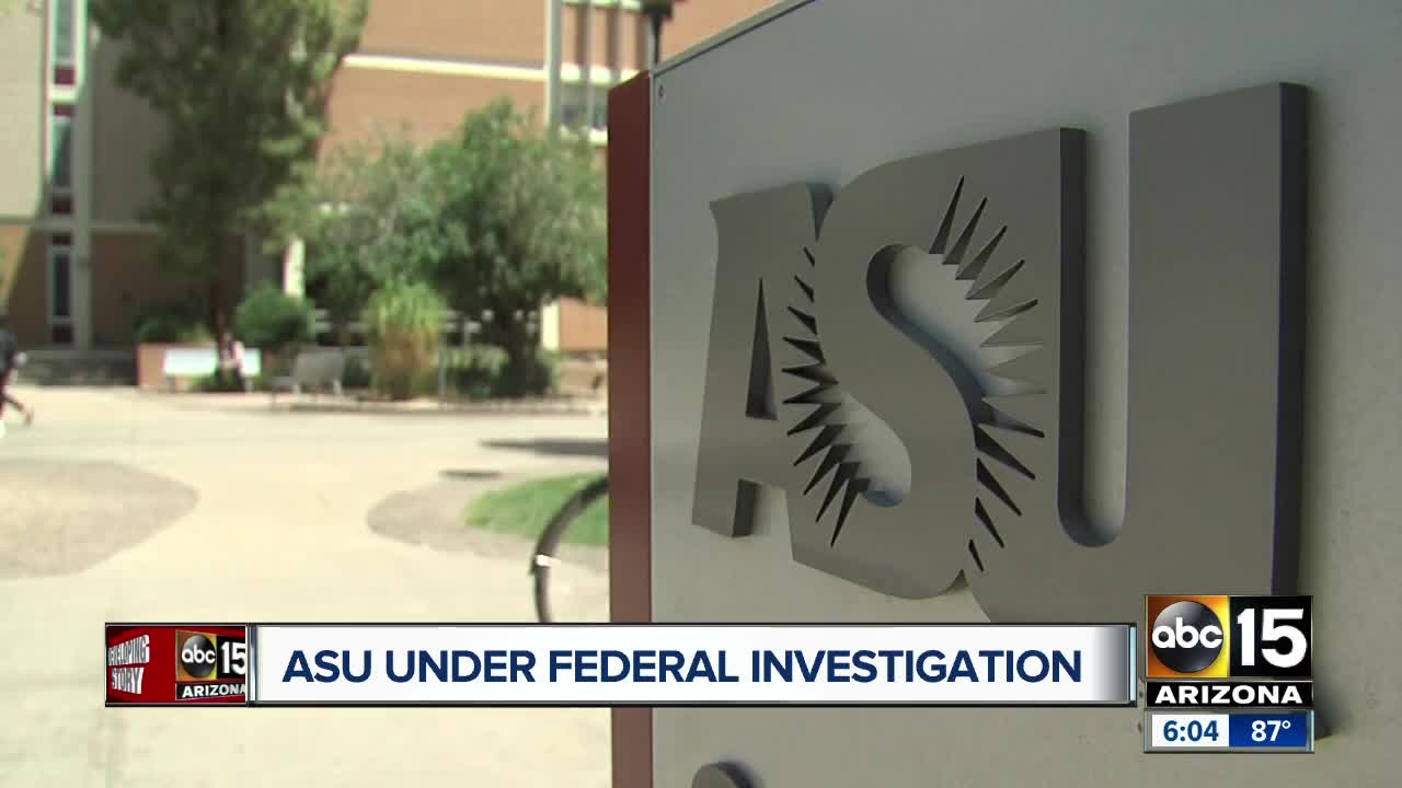 ASU under federal investigation over student complaint