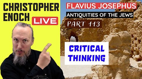 LIVE Bible Q&A | Critical Thinking | Josephus - Antiquities Book 8 - Ch. 4 (Part 113)