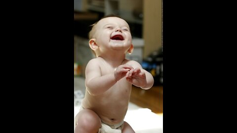 Chubby child funny video