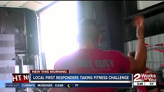 local first responders taking fitness challenge