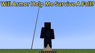 Will Armor Help Me Survive A Fall? || Minecraft: Java Edition