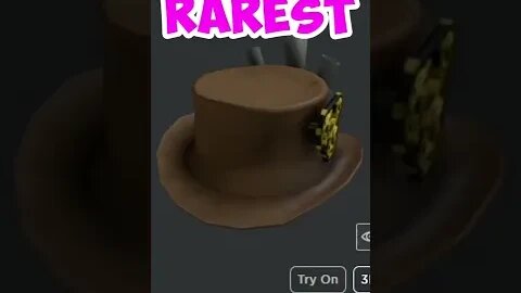 🤩😯 Roblox Gave Away The Rarest And Most Expensive Item EVER! #roblox #shorts