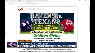 Pratt Library challenges Houston Public Library to a Book Bowl