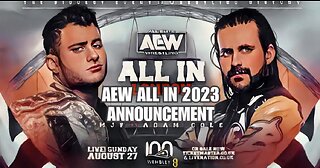 AEW 2023 All In Promotional Announcement