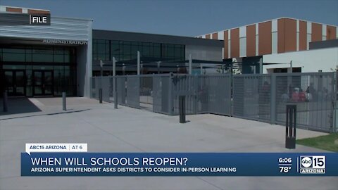 When will Arizona schools reopen?