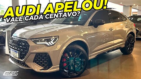 NOVO AUDI RSQ3 SPORTBACK 2023 SUV COM LENDÁRIO MOTOR 5 CILINDROS DE 400 CV ANDA + QUE PORSCHE!