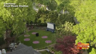 Transform Your Backyard into a Movie Theater