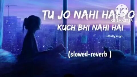 Tu Jo Nahi Hai To Kuch Bhi Nahi Hai lofi (slowed+ reverb) | chill | relaxing | Bollywood sad songs