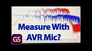Can You Use Your Yamaha YPAO Or Audyssey AVR Mic With REW Instead Of UMIK1