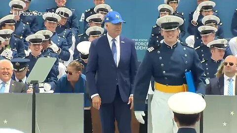 President Biden Falls During Air Force Commencement Ceremony