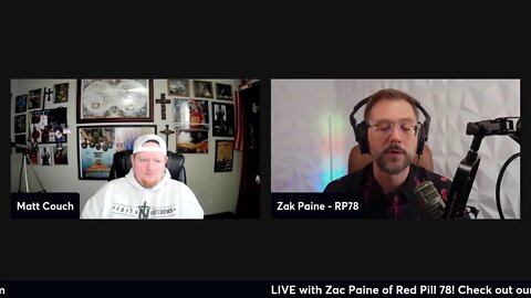 Zac Paine aka Red Pill 78 on The Matt Couch Show