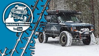 Extreme Cold -25c Solo Camping In The Jeep XJ (Overland Vlog 9)