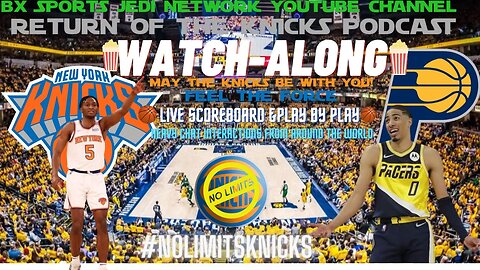 🏀 KNICKS @ PACERS WATCH ALONG LIVE SCOREBOARD AND PLAY BY PLAY Live with Opus