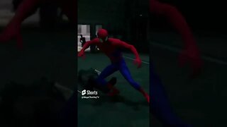 Spider-Man vs bad guys #ps5 #spiderman