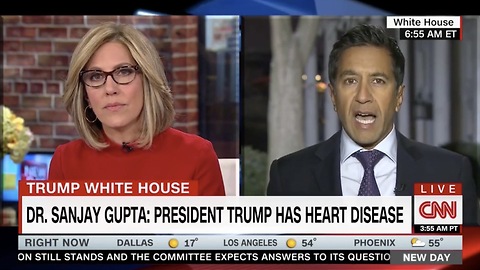 CNN Just Won't Let POTUS Alone: By All Standards, "Trump Has Heart Disease"