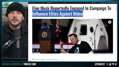 Elon Musk DECLARES WAR On Biden, Holds Meetings To TURN Elites AGAINST Biden, FOR TRUMP 2024