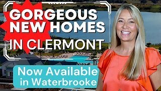 Gorgeous new homes available now in Waterbrooke - Clermont Florida area... don't miss out!