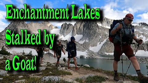 STALKED BY A GOAT | Enchantment Lakes day 3