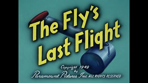 Popeye The Sailor - The Fly's Last Flight (1949)