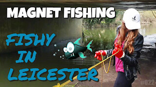 Magnet Fishing Fishy in Leicester. TONS OF FINDS in Leicester.