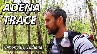 Ultralight Backpacking the Adena Trace | Trail Running and New Speed Record (FKT) \ Indiana Hiking